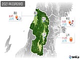 実況天気(2021年03月09日)