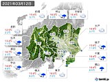 実況天気(2021年03月12日)