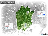 2021年04月16日の岡山県の実況天気