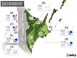 実況天気(2021年05月03日)