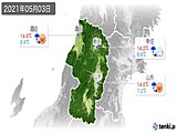 実況天気(2021年05月03日)