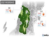 2021年05月04日の山形県の実況天気