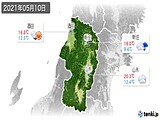 2021年05月10日の山形県の実況天気