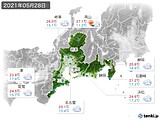 実況天気(2021年05月28日)