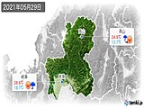 2021年05月29日の岐阜県の実況天気
