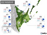 2021年05月30日の道東の実況天気