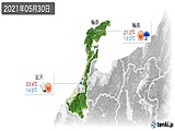 実況天気(2021年05月30日)