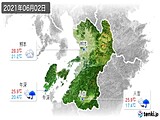 2021年06月02日の熊本県の実況天気