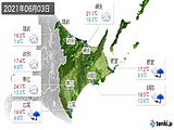 実況天気(2021年06月03日)