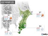 実況天気(2021年06月12日)