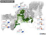 実況天気(2021年06月15日)