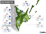 実況天気(2021年06月15日)