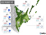 実況天気(2021年06月19日)