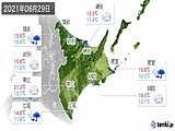 実況天気(2021年06月29日)