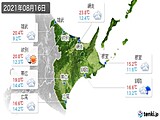 実況天気(2021年08月16日)