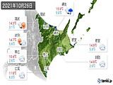 実況天気(2021年10月26日)