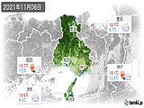 実況天気(2021年11月06日)