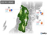 実況天気(2021年11月06日)