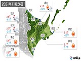 実況天気(2021年11月26日)