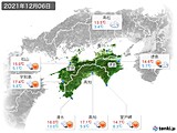 実況天気(2021年12月06日)