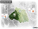 2022年01月19日の埼玉県の実況天気