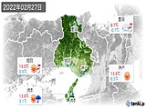 実況天気(2022年02月27日)