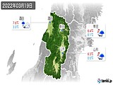 2022年03月19日の山形県の実況天気