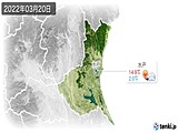 実況天気(2022年03月20日)