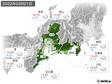 実況天気(2022年03月21日)