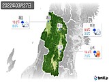 実況天気(2022年03月27日)