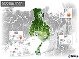 2022年04月02日の兵庫県の実況天気