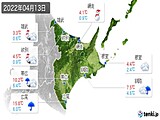 実況天気(2022年04月13日)