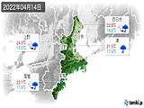 実況天気(2022年04月14日)