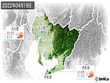 2022年04月19日の愛知県の実況天気