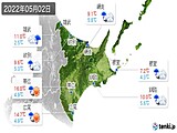 2022年05月02日の道東の実況天気