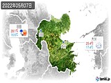 2022年05月07日の大分県の実況天気