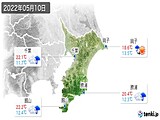 実況天気(2022年05月10日)