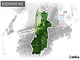 2022年05月16日の奈良県の実況天気
