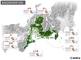 実況天気(2022年05月19日)