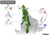 実況天気(2022年05月19日)