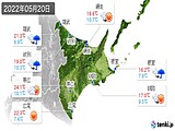 実況天気(2022年05月20日)