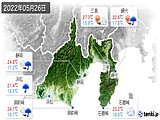 実況天気(2022年05月26日)