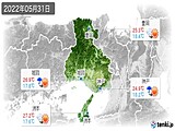 2022年05月31日の兵庫県の実況天気