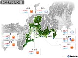 実況天気(2022年06月08日)