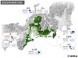 実況天気(2022年06月10日)