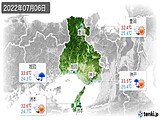 実況天気(2022年07月06日)