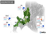 実況天気(2022年07月15日)