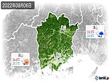 実況天気(2022年08月06日)