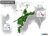 実況天気(2022年08月18日)