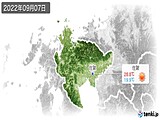 2022年09月07日の佐賀県の実況天気